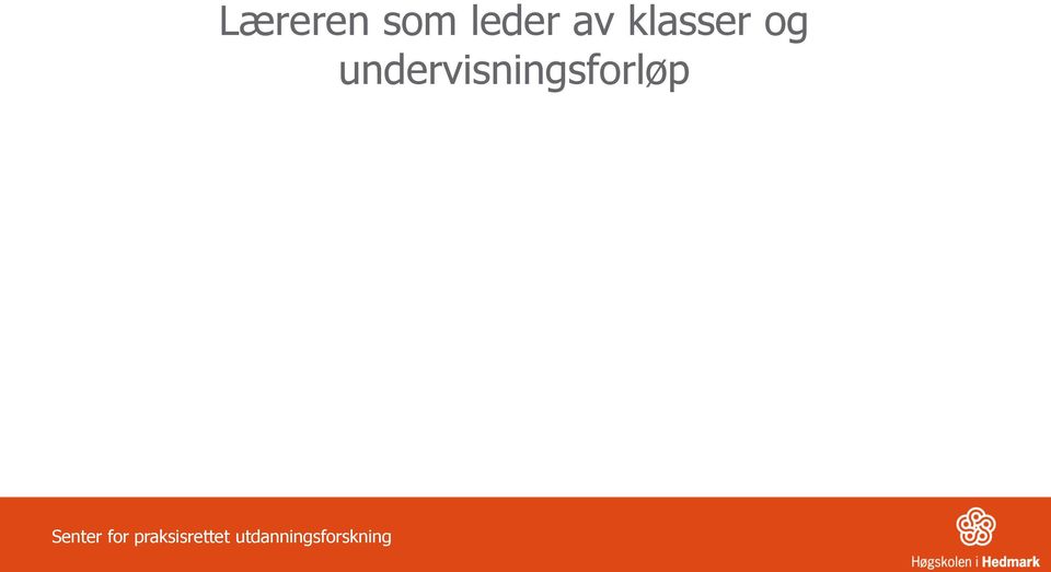 undervisningsforløp