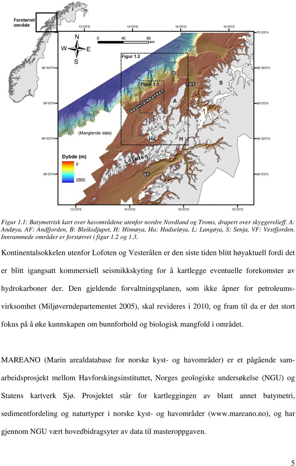 Kontinentalsokkelen utenfor Lofoten og Vesterålen er den siste tiden blitt høyaktuell fordi det er blitt igangsatt kommersiell seismikkskyting for å kartlegge eventuelle forekomster av hydrokarboner