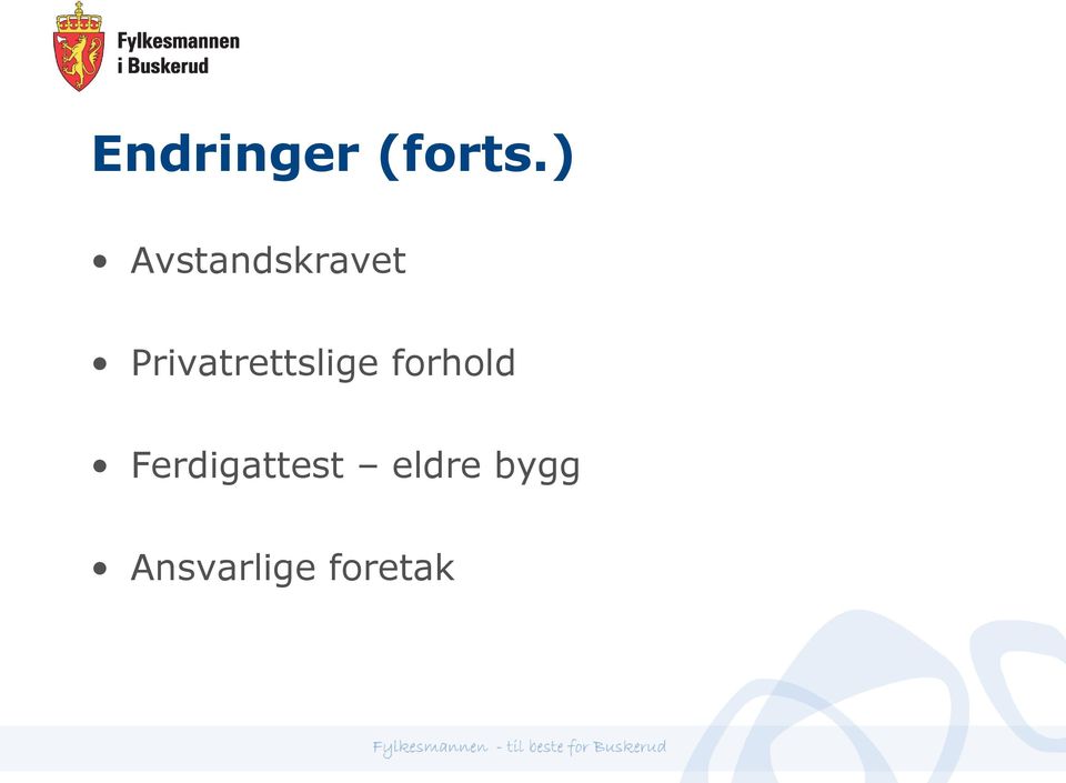 Privatrettslige forhold