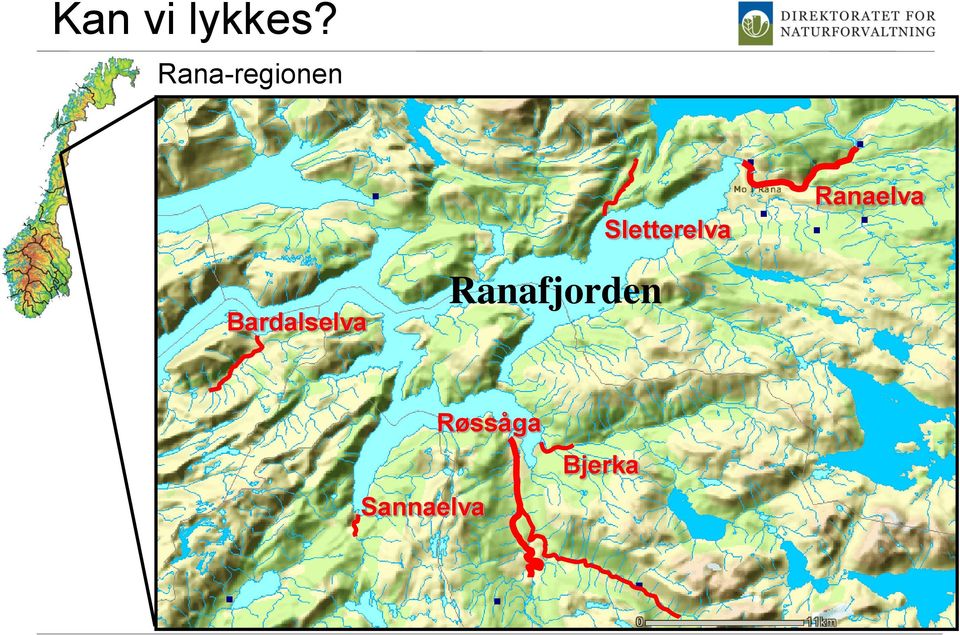 Bardalselva Ranafjorden