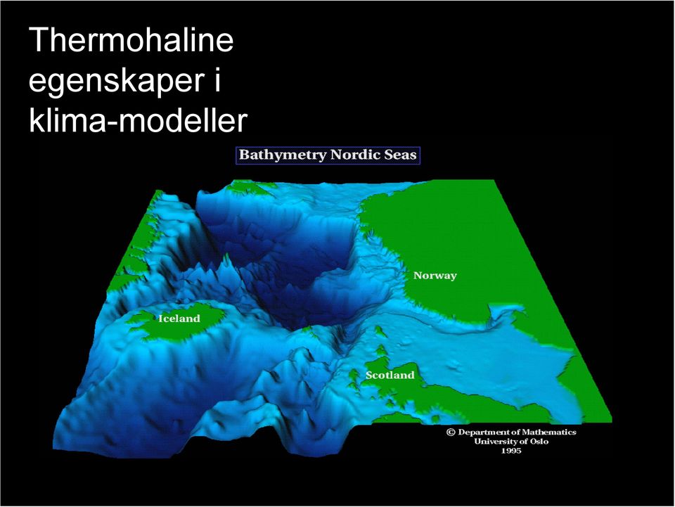 klima-modeller