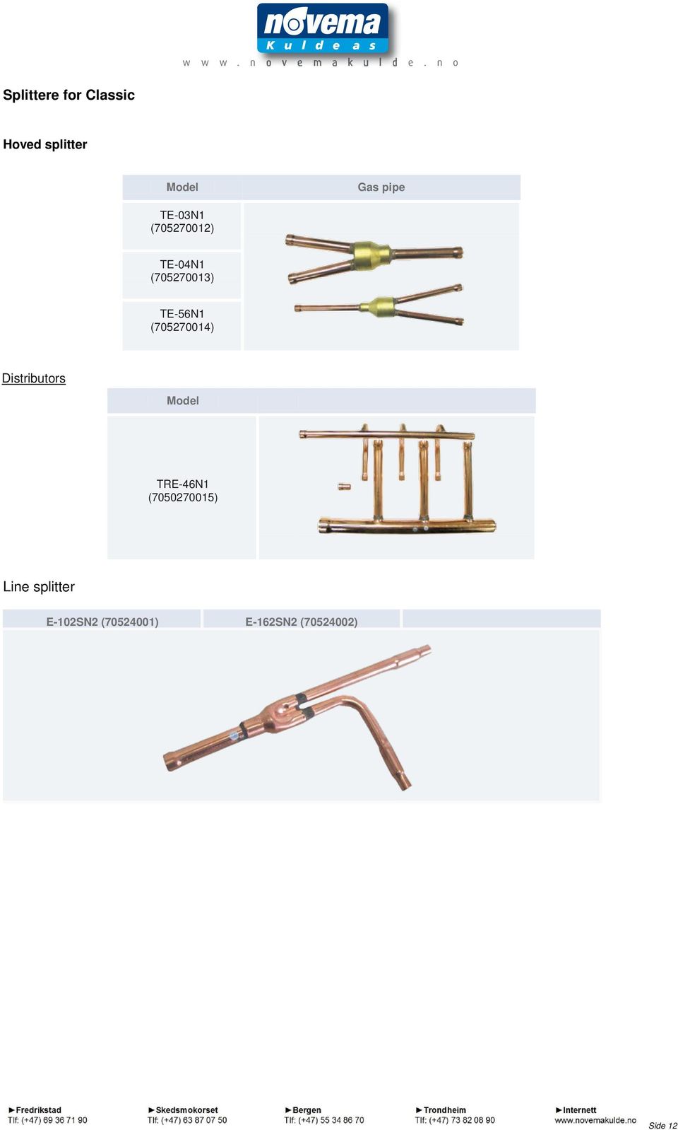 (705270014) Distributors Model TRE-46N1 (7050270015)