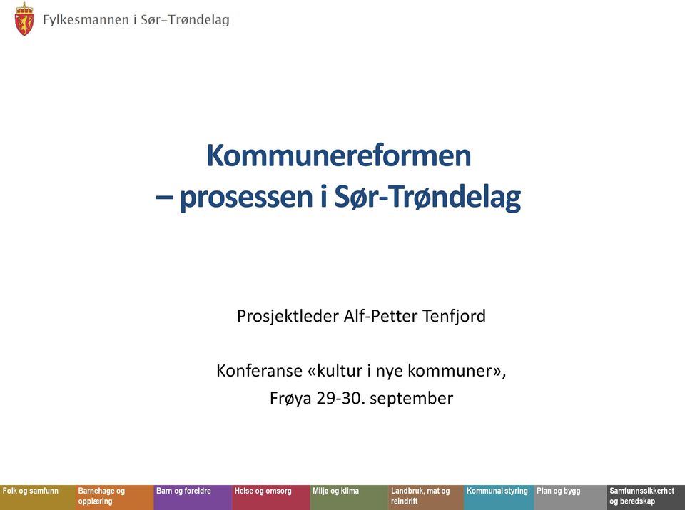 Alf-Petter Tenfjord Konferanse