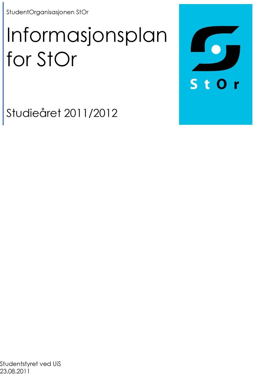 Studieåret 2011/2012