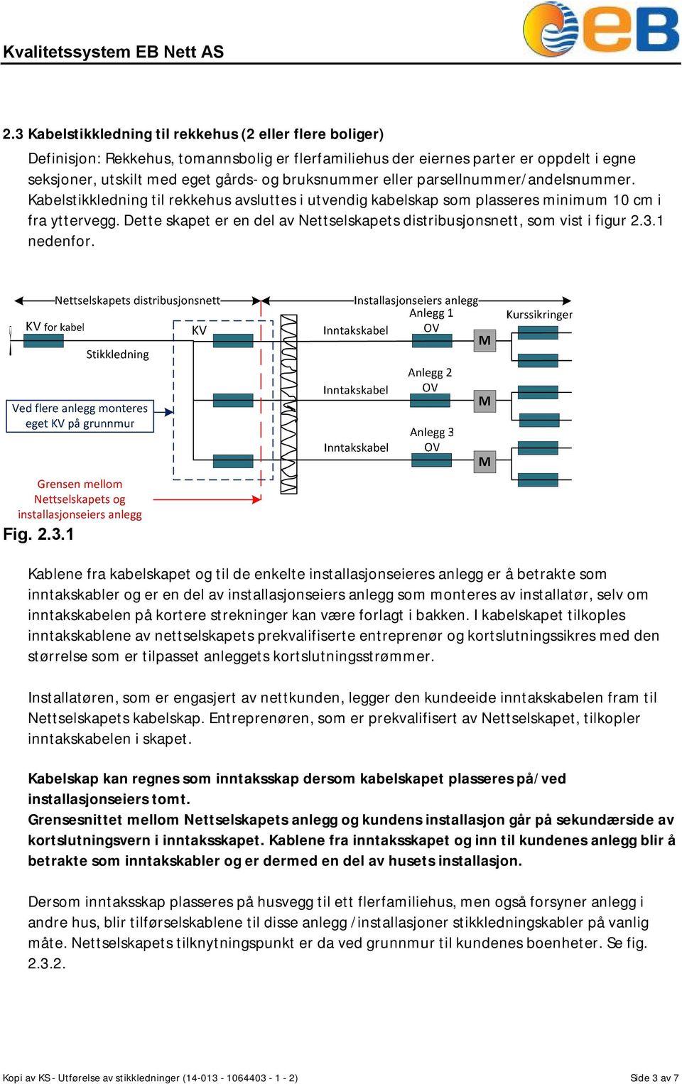 Dette skapet er en del av Nettselskapets distribusjonsnett, som vist i figur 2.3.