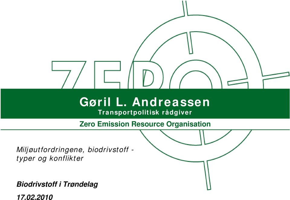 Emission Resource Organisation