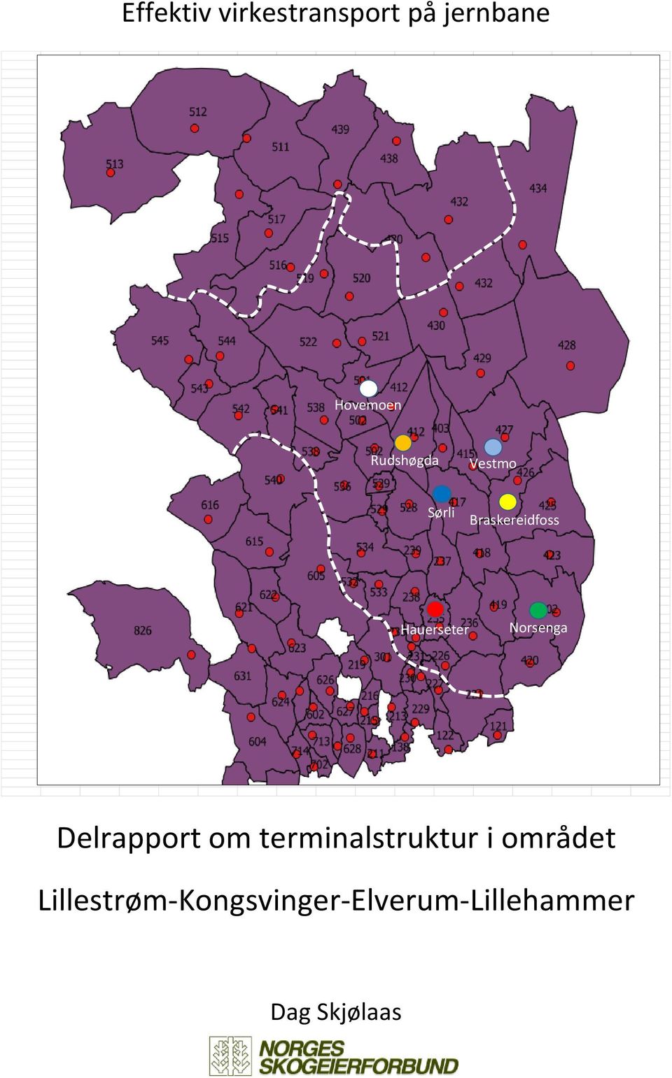Norsenga Delrapport om terminalstruktur i området