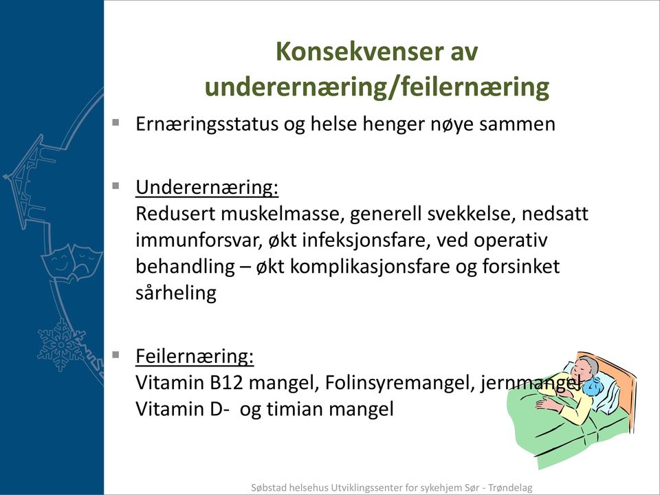 Observere feilernæring