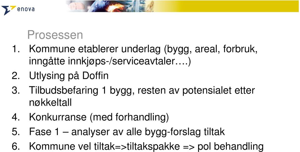 innkjøps-/serviceavtaler.) 2. Utlysing på Doffin 3.