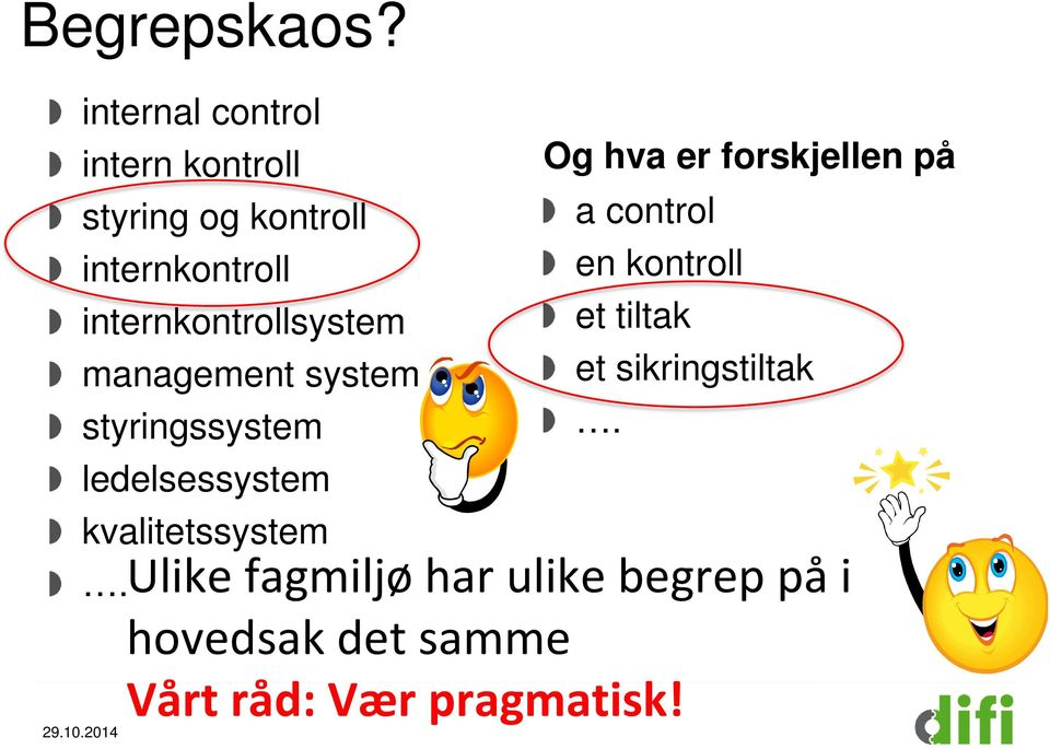 internkontrollsystem management system styringssystem ledelsessystem