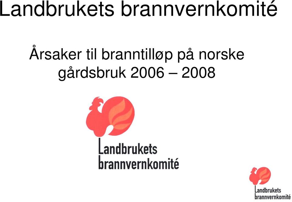 Årsaker til