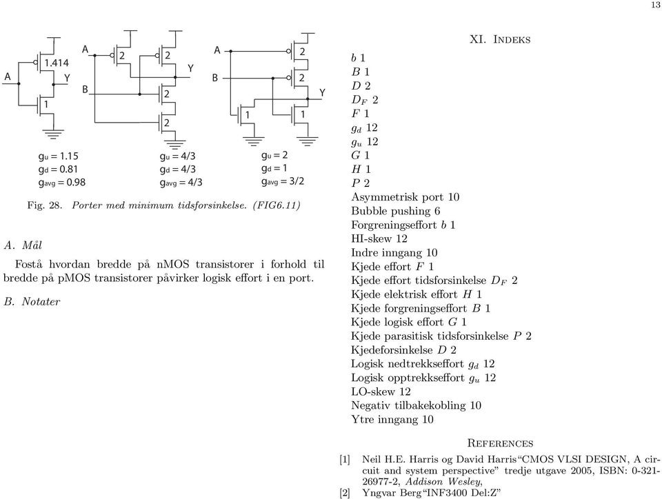 Indeks b g d g u G H P smmetrisk port 0 ubble pushing 6 orgreningseffort b HI-skew Indre inngang 0 Kjede effort Kjede effort tidsforsinkelse Kjede elektrisk effort H Kjede forgreningseffort Kjede