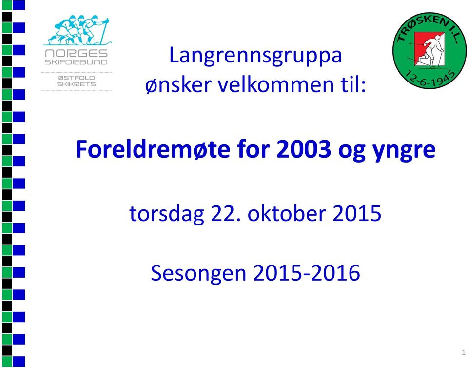 for 2003 og yngre torsdag 22.