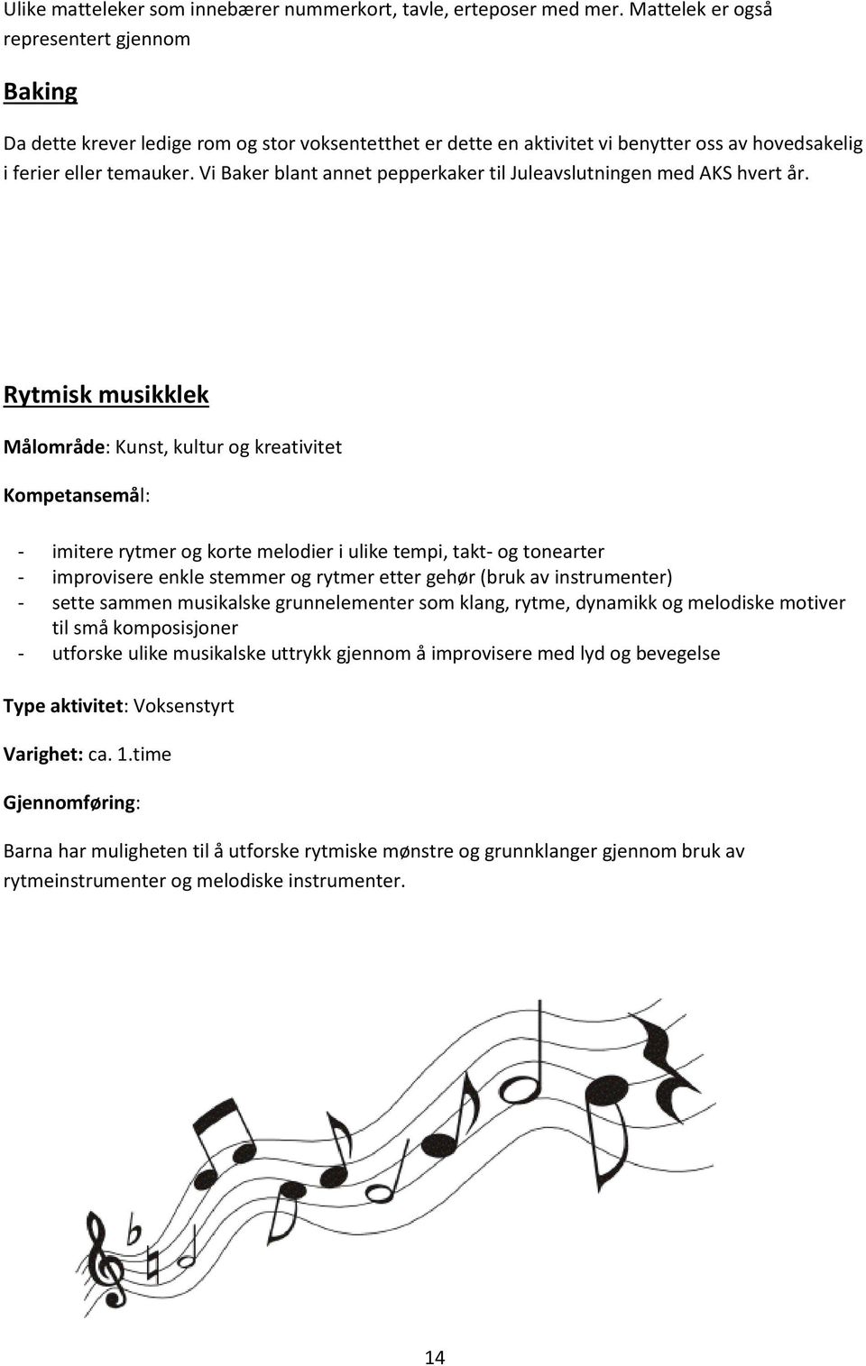 Vi Baker blant annet pepperkaker til Juleavslutningen med AKS hvert år.