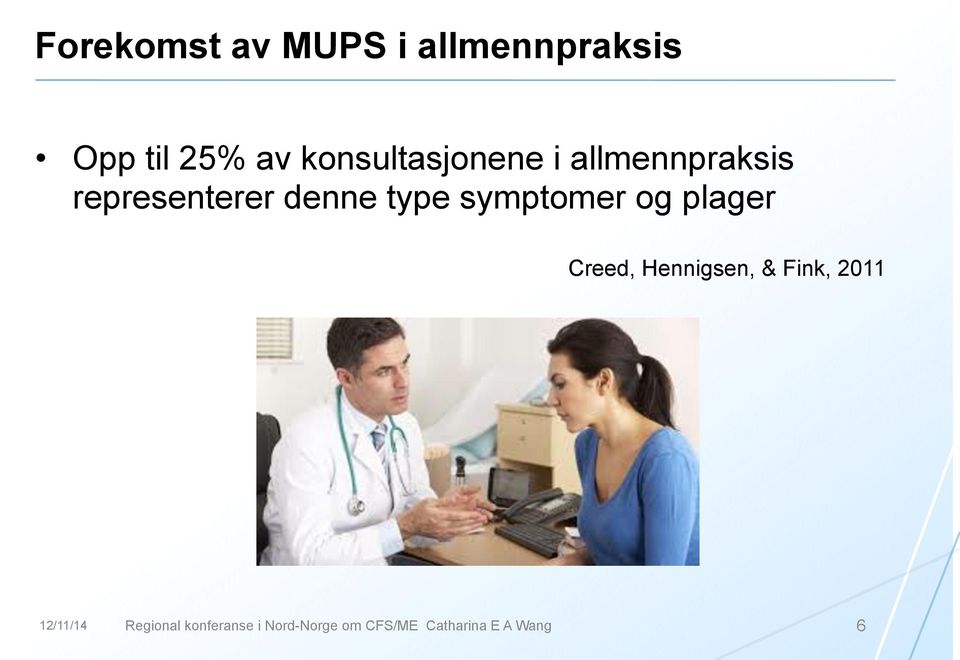 symptomer og plager Creed, Hennigsen, & Fink, 2011