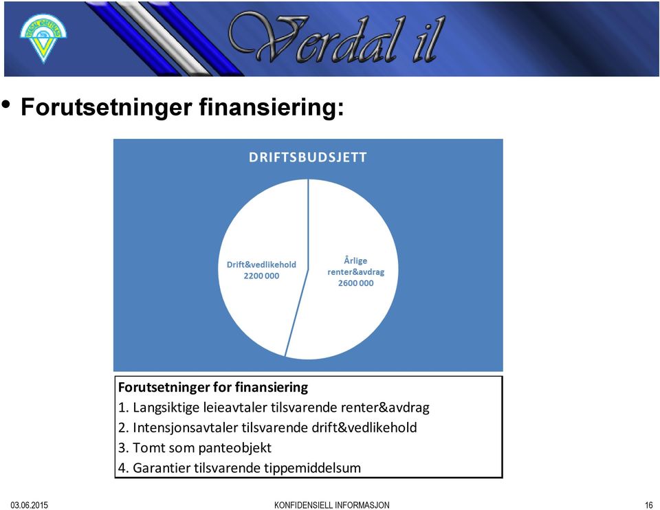 Intensjonsavtaler tilsvarende drift&vedlikehold 3.