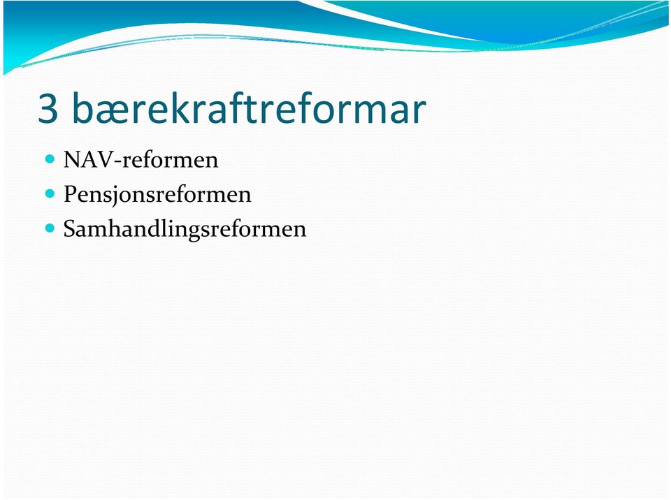 NAV reformen