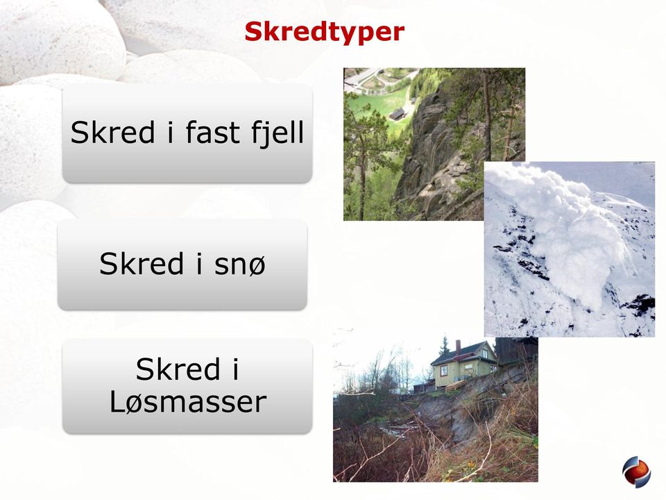 fjell Skred i