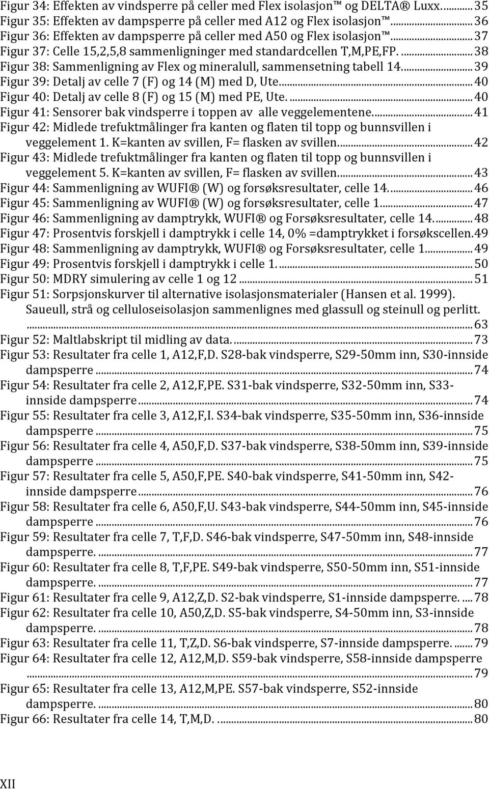 ..40 Figur40:Detaljavcelle8(F)og15(M)medPE,Ute....40 Figur41:Sensorerbakvindsperreitoppenavalleveggelementene...41 Figur42:Midledetrefuktmålingerfrakantenogflatentiltoppogbunnsvilleni veggelement1.