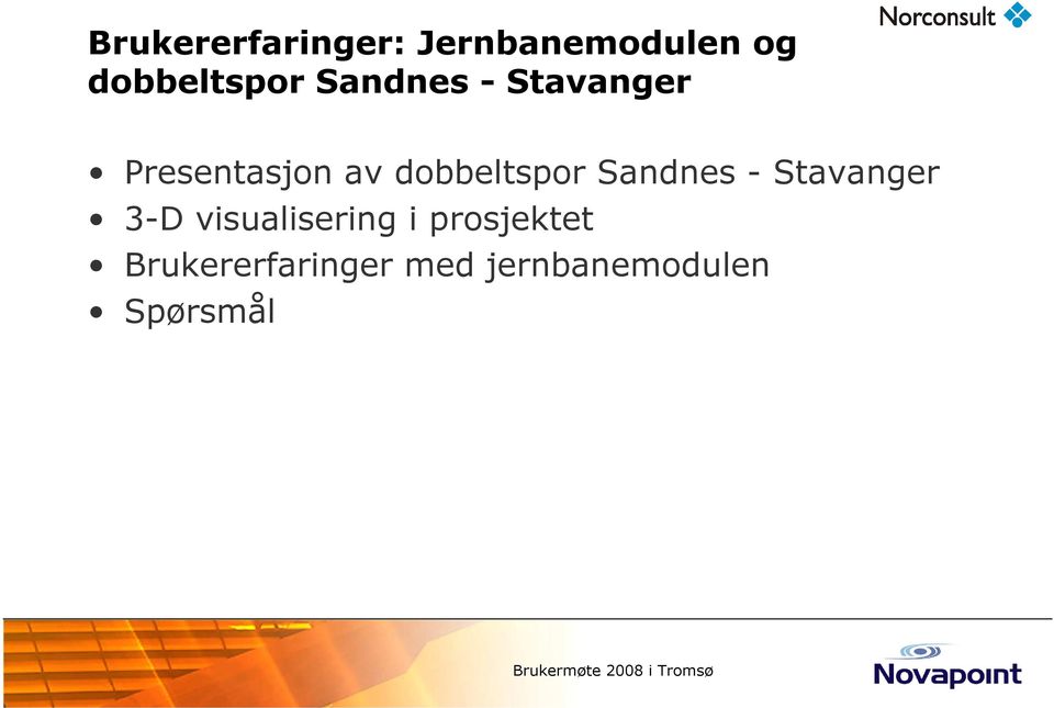 Sandnes - Stavanger 3-D visualisering i