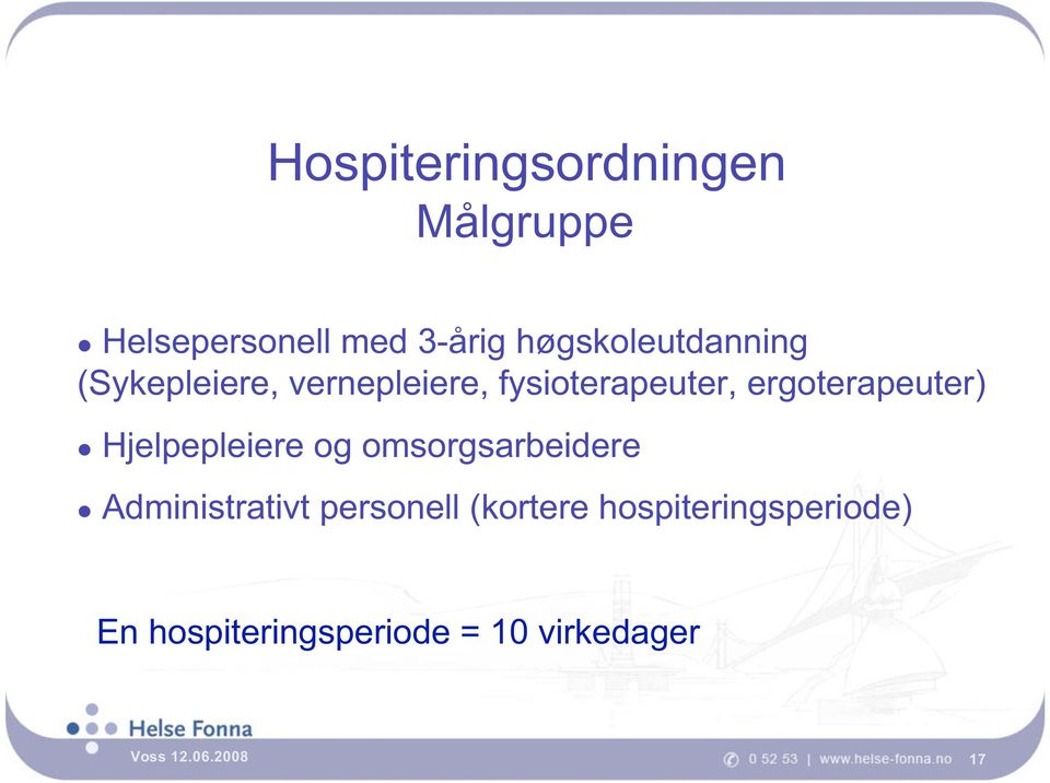 ergoterapeuter) Hjelpepleiere og omsorgsarbeidere Administrativt