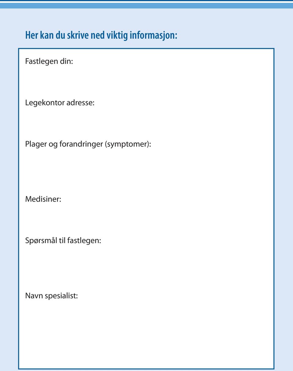 adresse: Plager og forandringer