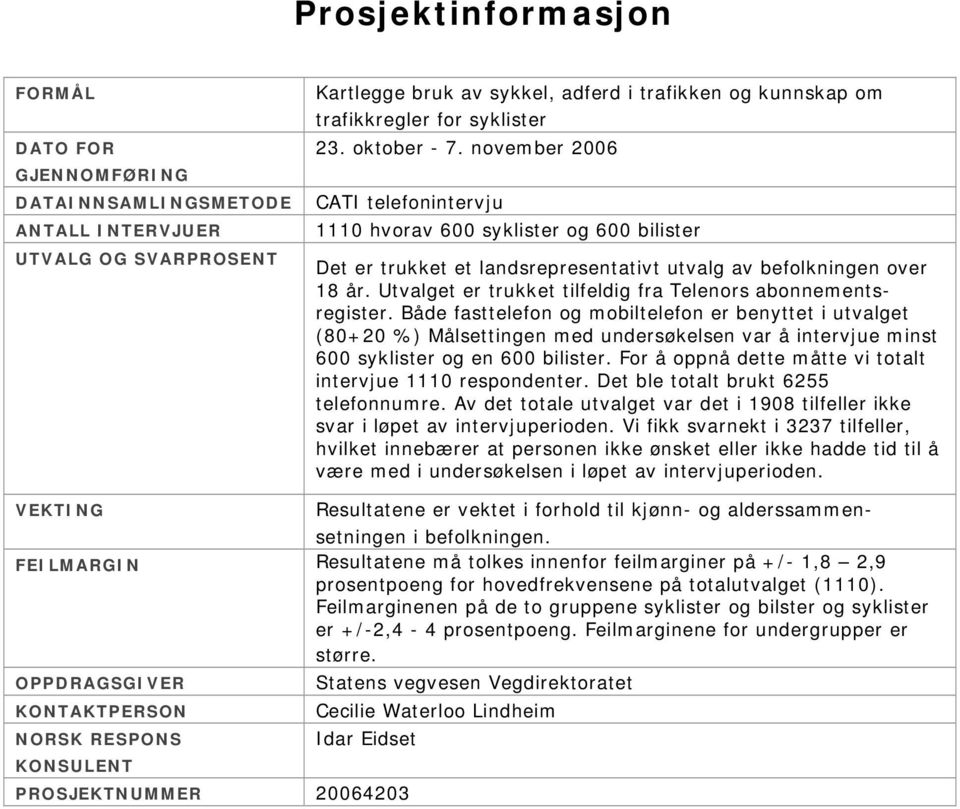 Utvalget er trukket tilfeldig fra Telenors abonnementsregister.