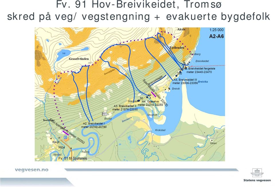 Tromsø skred på