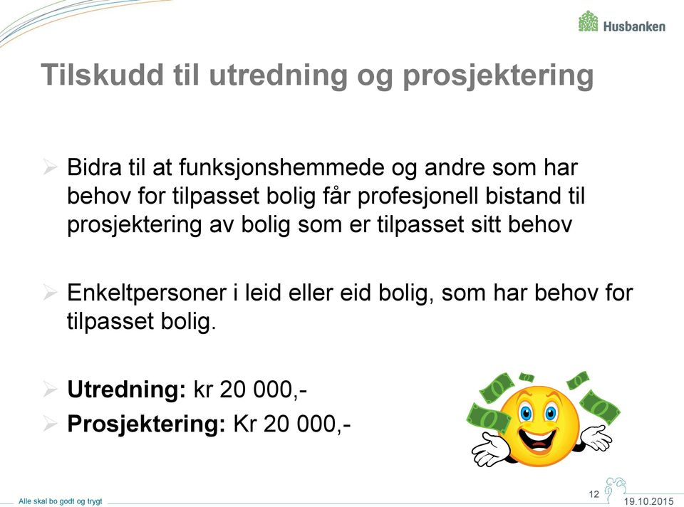 bolig som er tilpasset sitt behov Enkeltpersoner i leid eller eid bolig, som