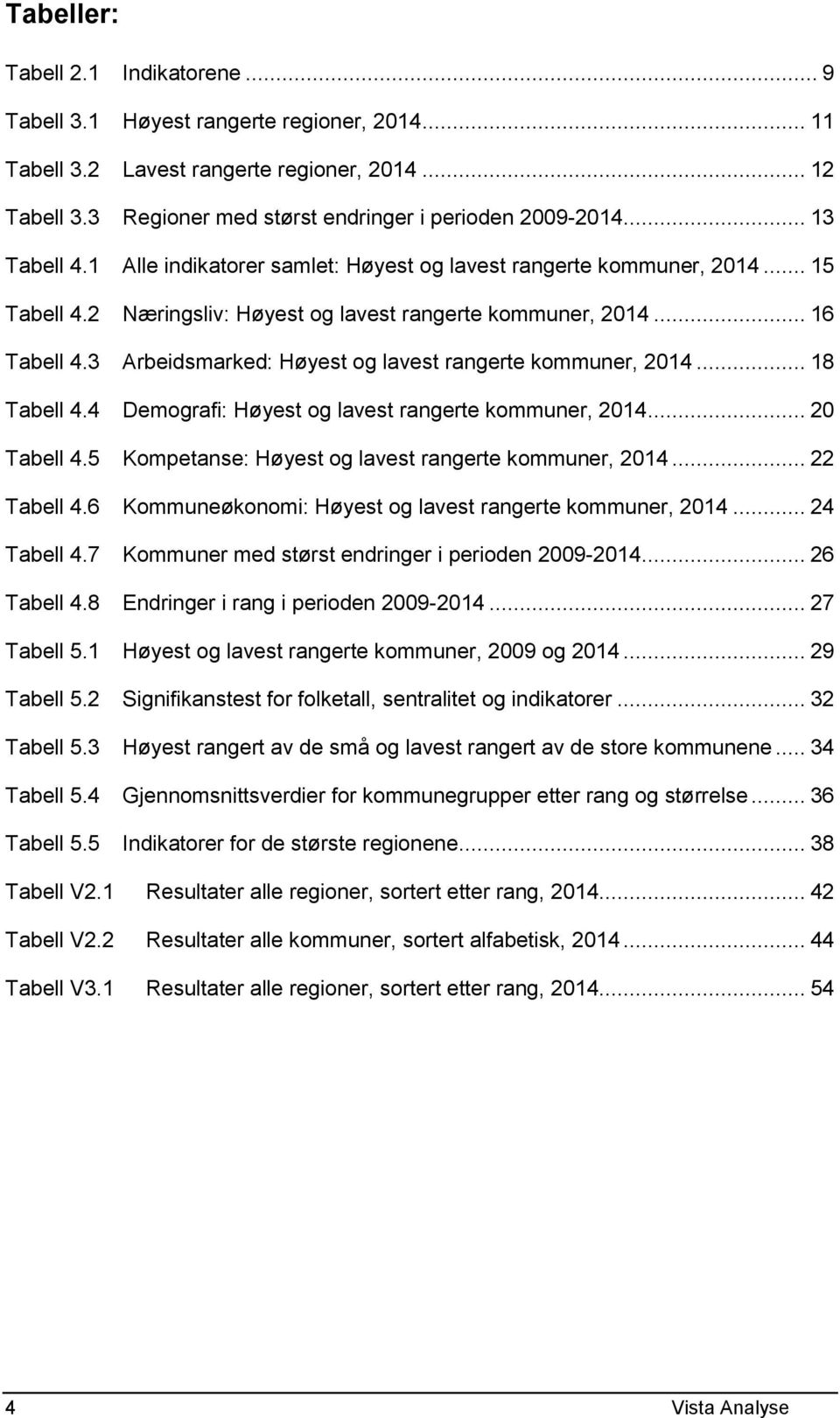 3 Arbeidsmarked: Høyest og lavest rangerte kommuner, 2014... 18 Tabell 4.4 Demografi: Høyest og lavest rangerte kommuner, 2014... 20 Tabell 4.5 Kompetanse: Høyest og lavest rangerte kommuner, 2014.