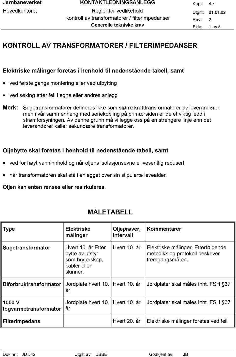 et viktig ledd i strømforsyningen. Av denne grunn må vi legge oss på en strengere linje enn det leverandører kaller sekundære transformatorer.