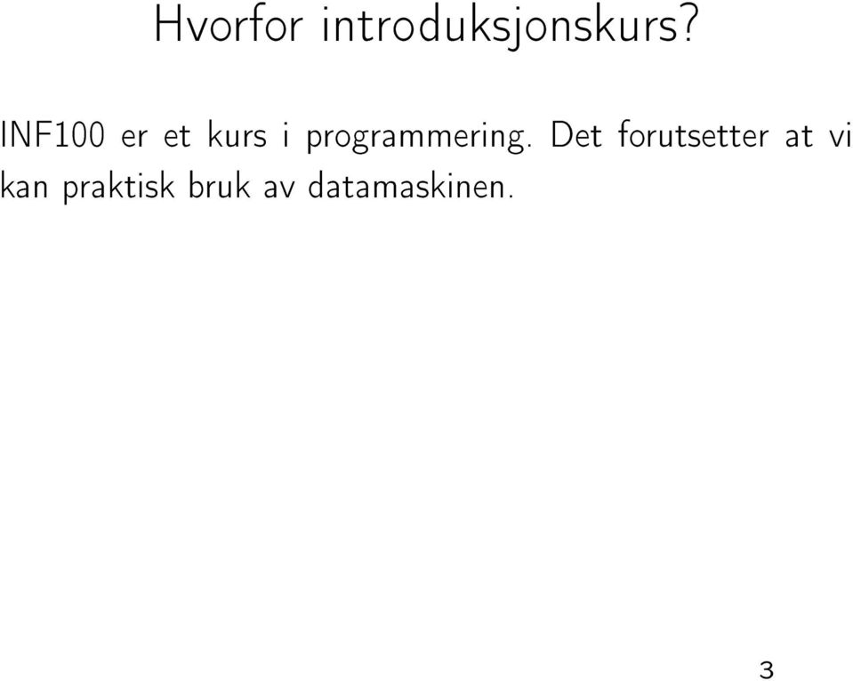 programmering.