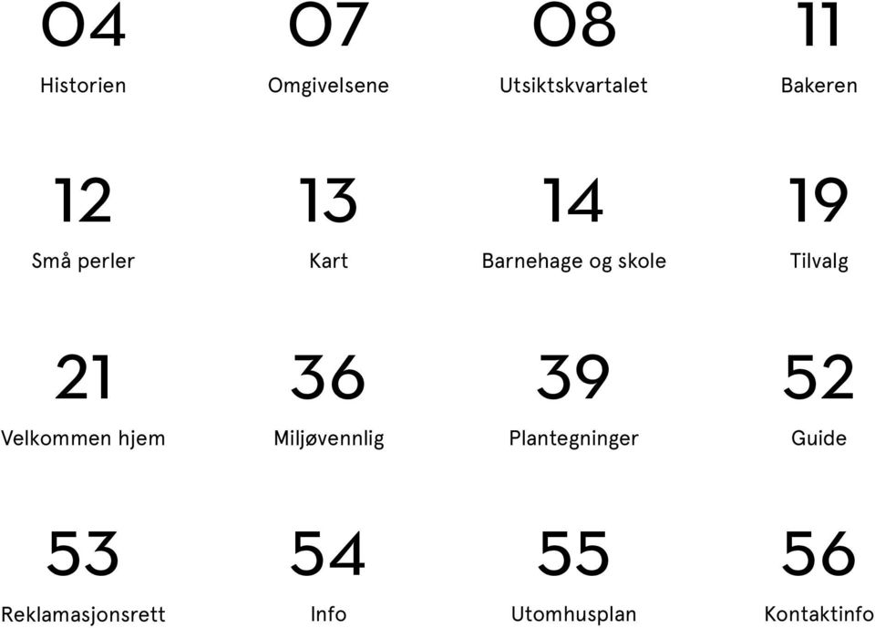 Tilvalg 21 36 39 52 Velkommen hjem Miljøvennlig