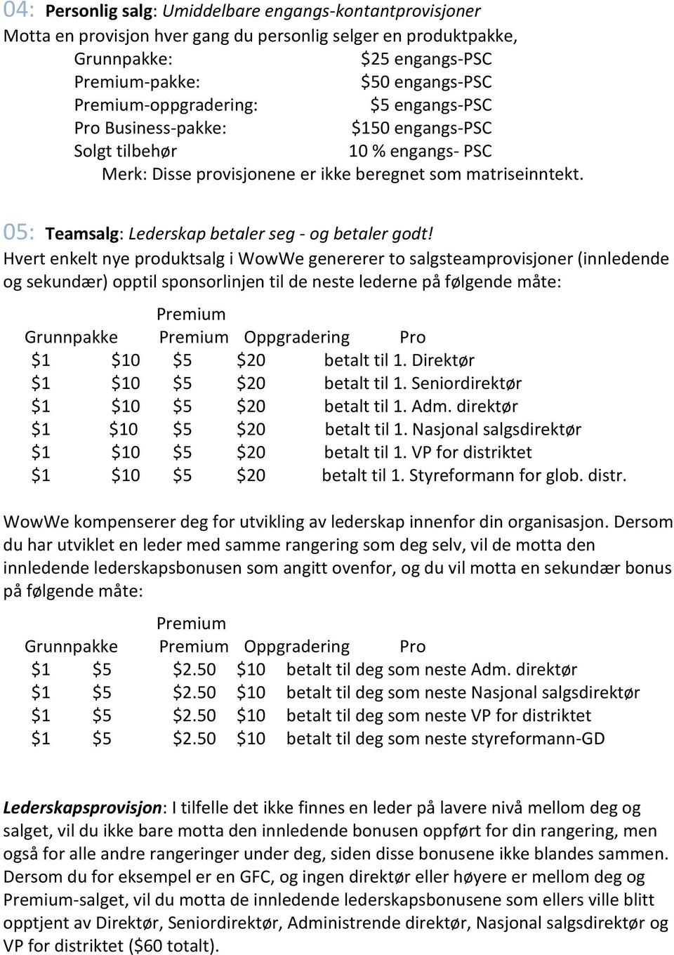 05: Teamsalg: Lederskap betaler seg - og betaler godt!