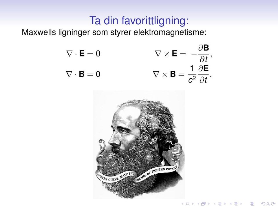 styrer elektromagnetisme: