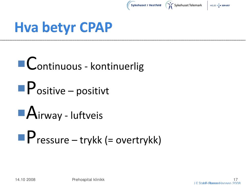 positivt Airway