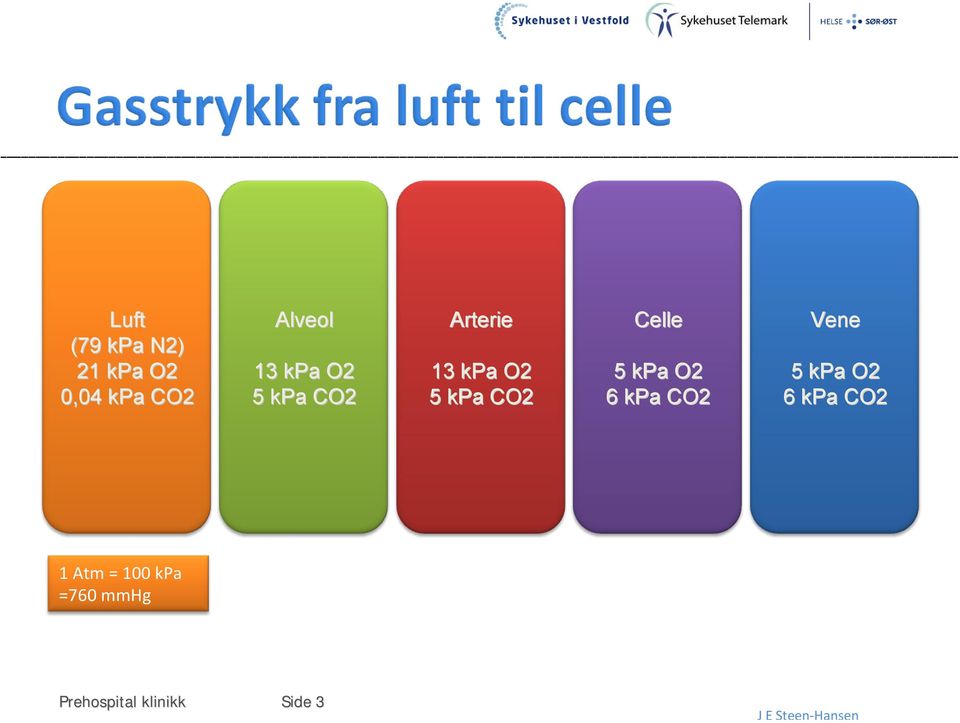 Celle 5 kpa O2 6 kpa CO2 Vene 5 kpa O2 6 kpa CO2