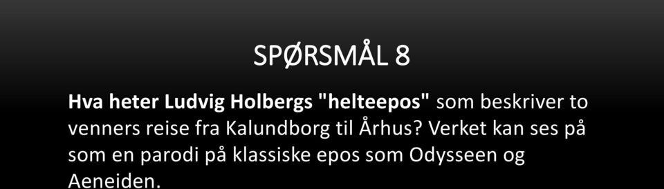 fra Kalundborg til Århus?