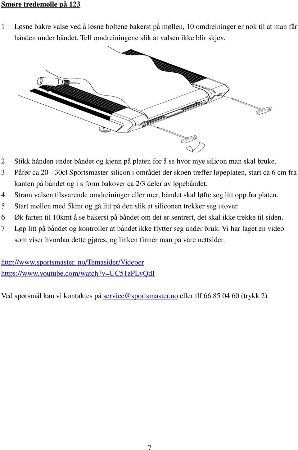 SPORTSMASTER T580LED BRUKERMANUAL - PDF Gratis nedlasting