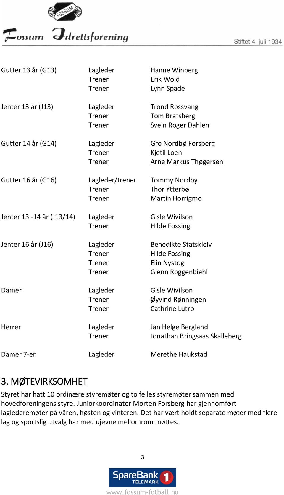 Statskleiv Hilde Fossing Elin Nystog Glenn Roggenbiehl Damer Lagleder Gisle Wivilson Øyvind Rønningen Cathrine Lutro Herrer Lagleder Jan Helge Bergland Jonathan Bringsaas Skalleberg Damer 7-er