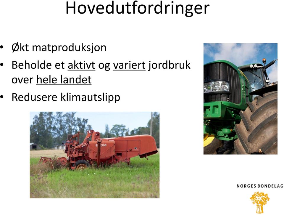 aktivt og variert jordbruk