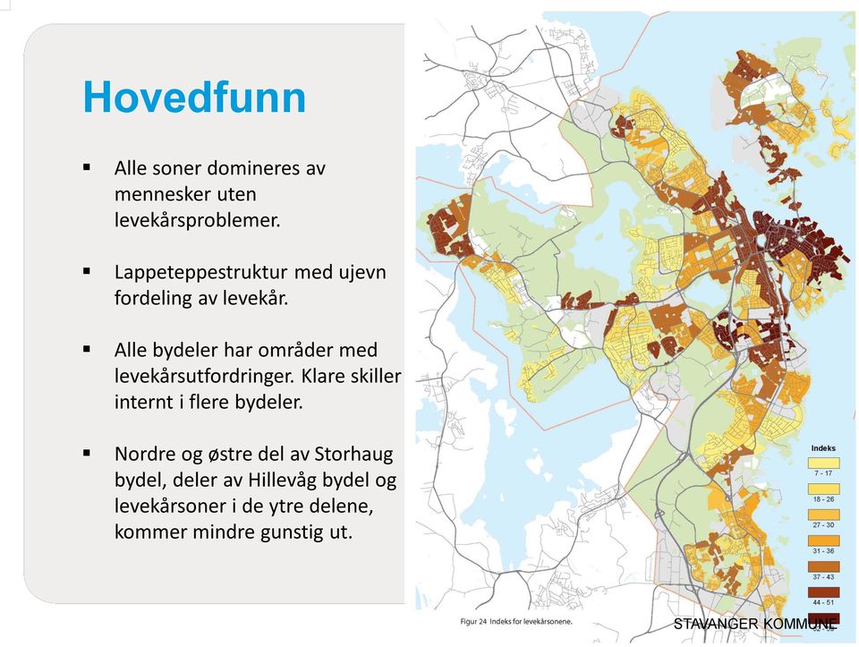 Alle bydeler har områder med levekårsutfordringer.