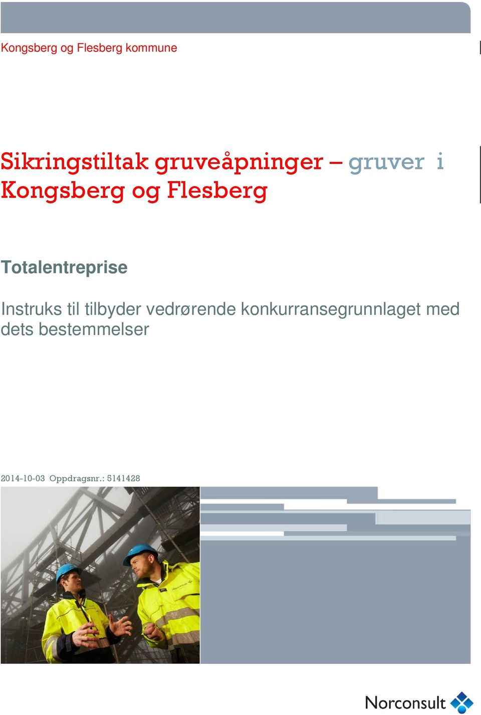 Totalentreprise Instruks til tilbyder vedrørende