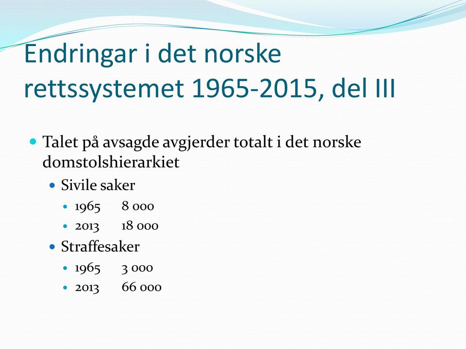 norske domstolshierarkiet Sivile saker 1965 8