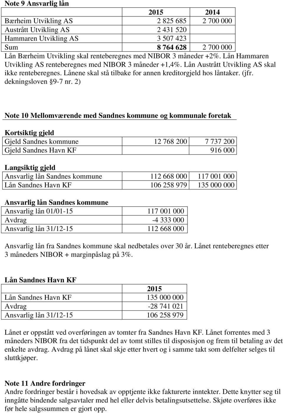 (jfr. dekningsloven 9-7 nr.