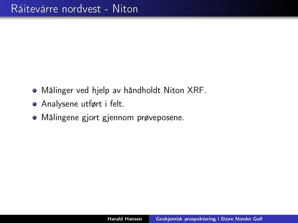 Niton XRF.