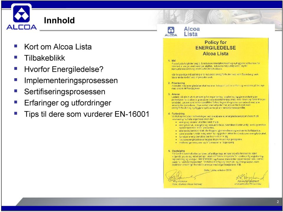 Implementeringsprosessen