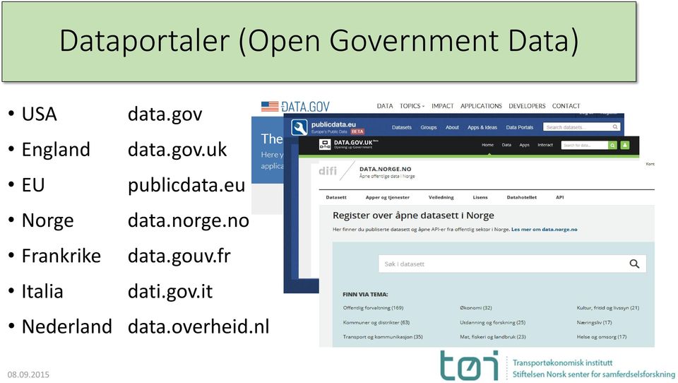 data.gov data.gov.uk publicdata.eu data.