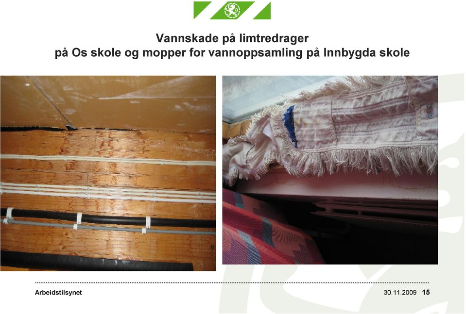 vannoppsamling på Innbygda