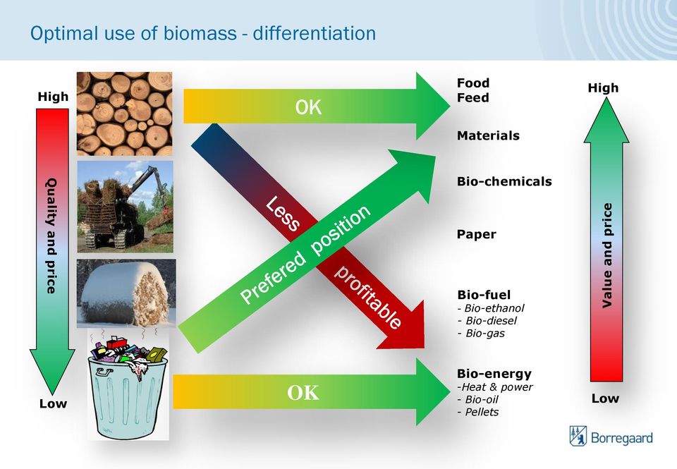 Bio-chemicals Paper Bio-fuel - Bio-ethanol - Bio-diesel -